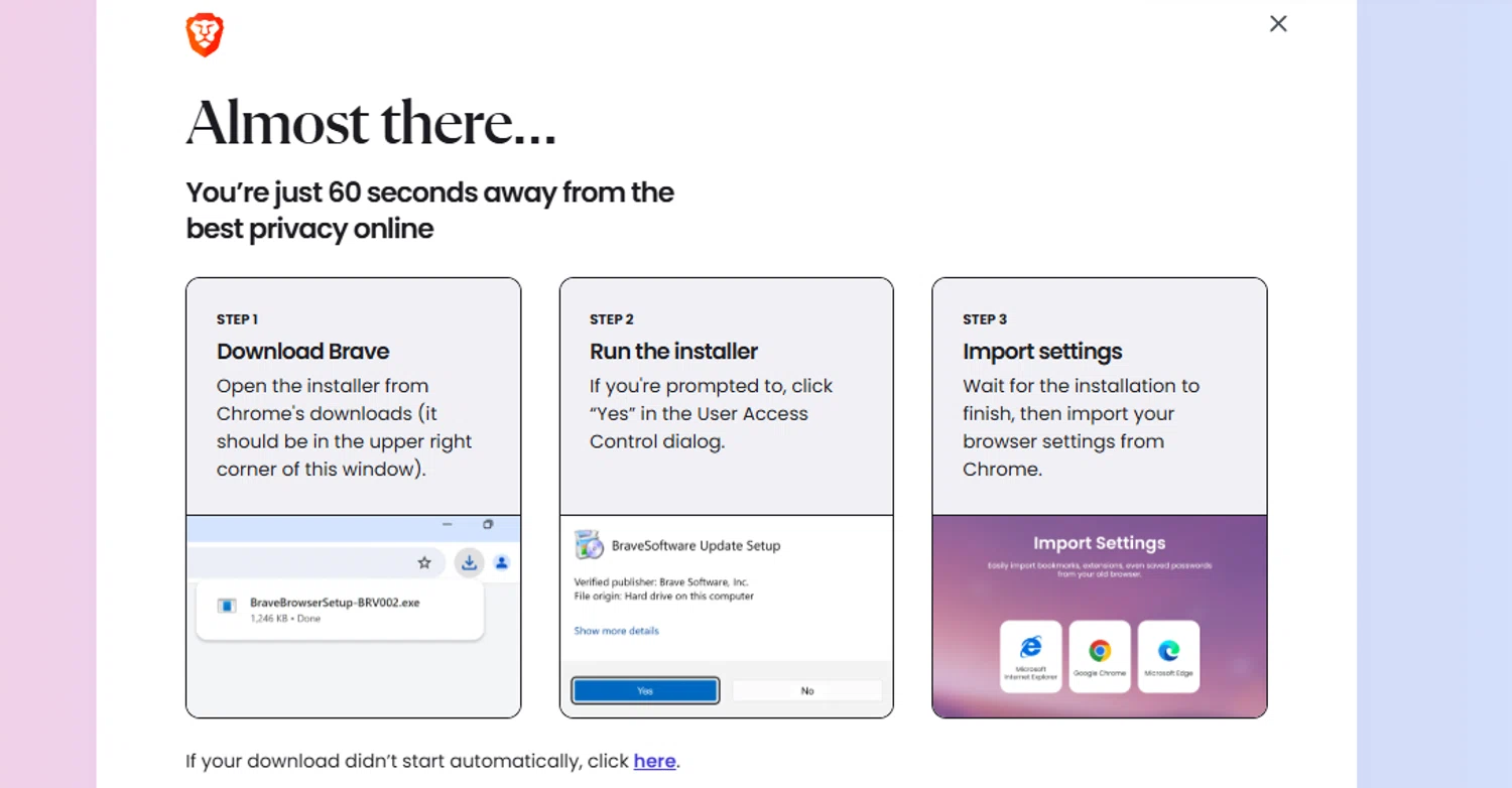 Brave promo code screenshot showing code brave applied at Brave checkout page. Uploaded by SimplyCodes community member SimplyCVerlie on Feb 25, 2025