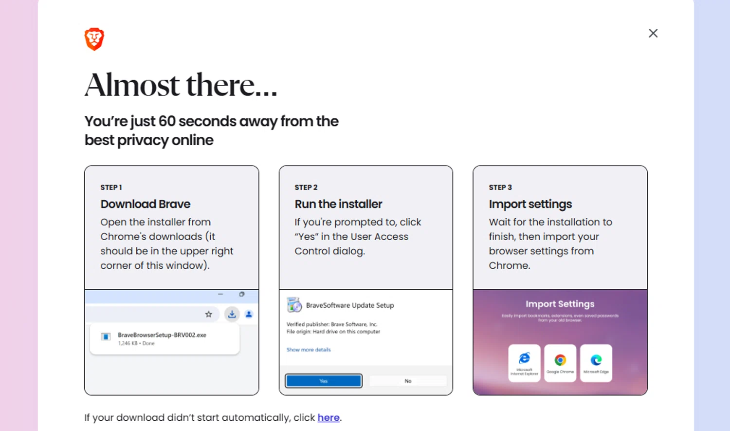 Brave promo code screenshot showing code BRAVEREWARDS applied at Brave checkout page. Uploaded by SimplyCodes community member SimplyCVerlie on Mar 18, 2025