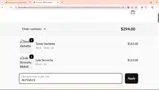 ALYSSA15 coupon verification screenshot