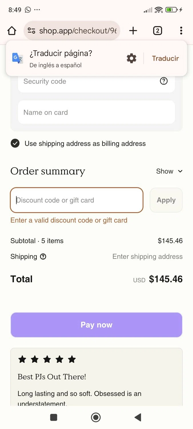 Brave Little Ones discount code screenshot showing code Swim applied at Brave Little Ones checkout page. Uploaded by SimplyCodes community member ShieldWhiz4659 on May 18, 2025