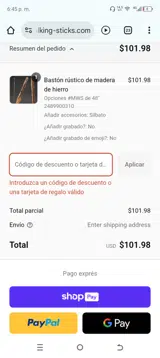 ironwood75 coupon verification screenshot