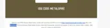 MetalSpike coupon verification screenshot