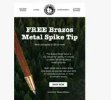 brazosspike coupon verification screenshot