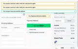 TIBERIOUS coupon verification screenshot