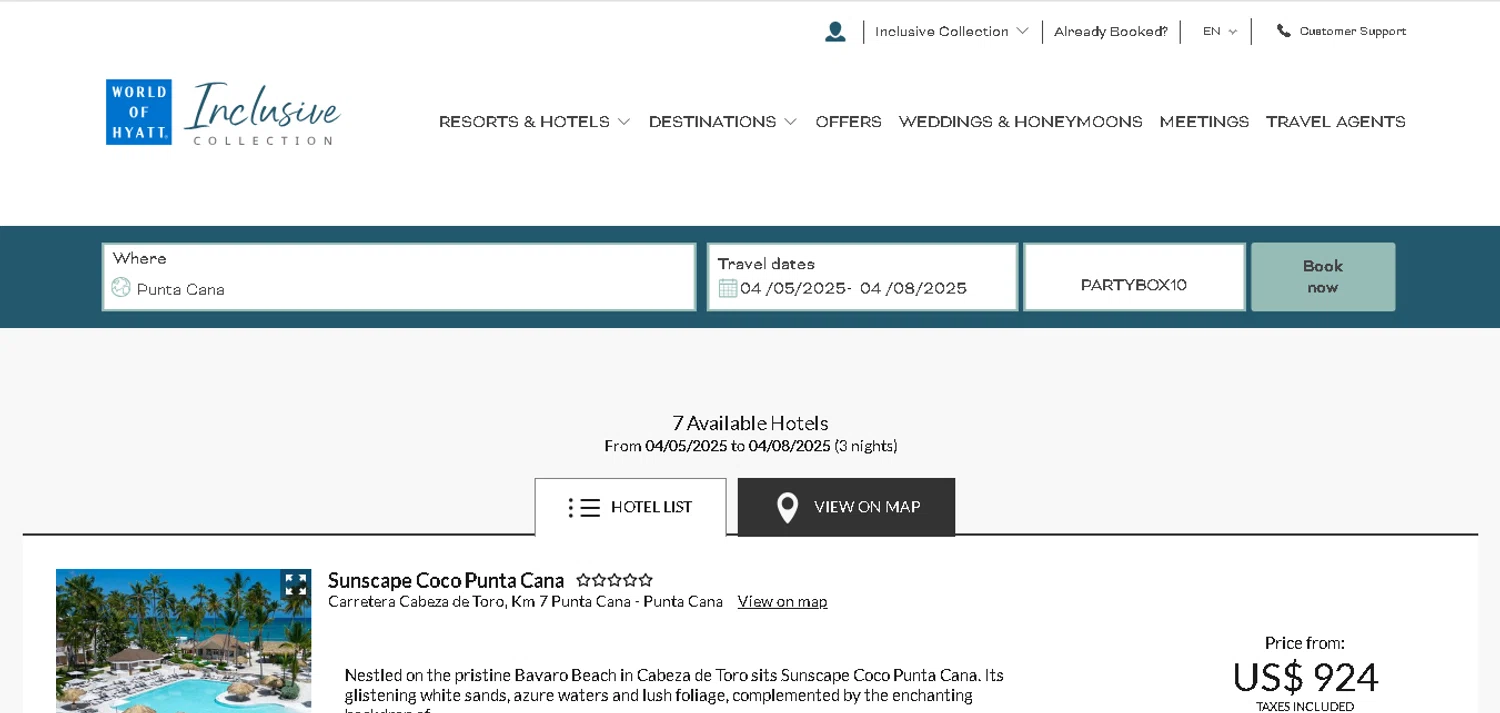 Breathless Resorts & Spas promo code screenshot showing code 2026LAUNCH1 applied at Breathless Resorts & Spas checkout page. Uploaded by SimplyCodes community member MoneyHunter5624 on Apr 5, 2025