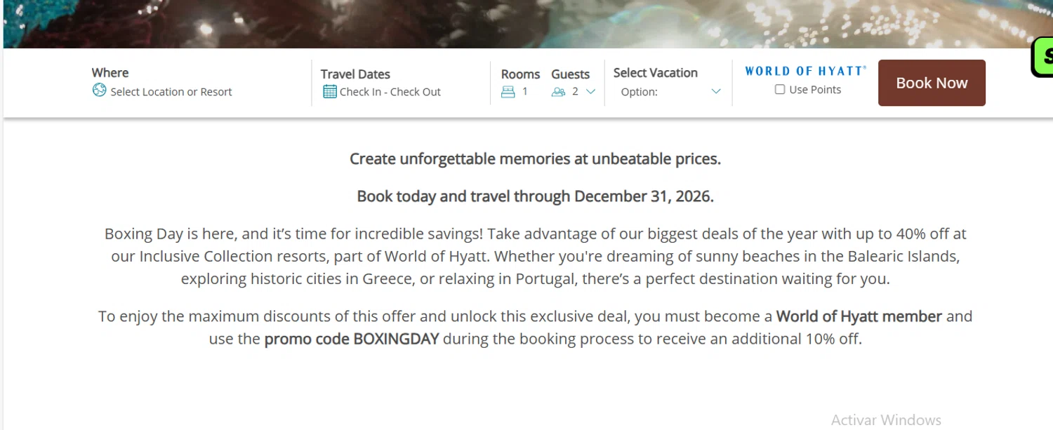 Breathless Resorts & Spas promo code screenshot showing code BOXINGDAY applied at Breathless Resorts & Spas checkout page. Uploaded by SimplyCodes community member Loki_Odinson on Jan 17, 2026