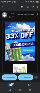 Breazy coupon verification screenshot