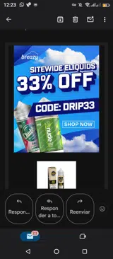 Breazy coupon verification screenshot