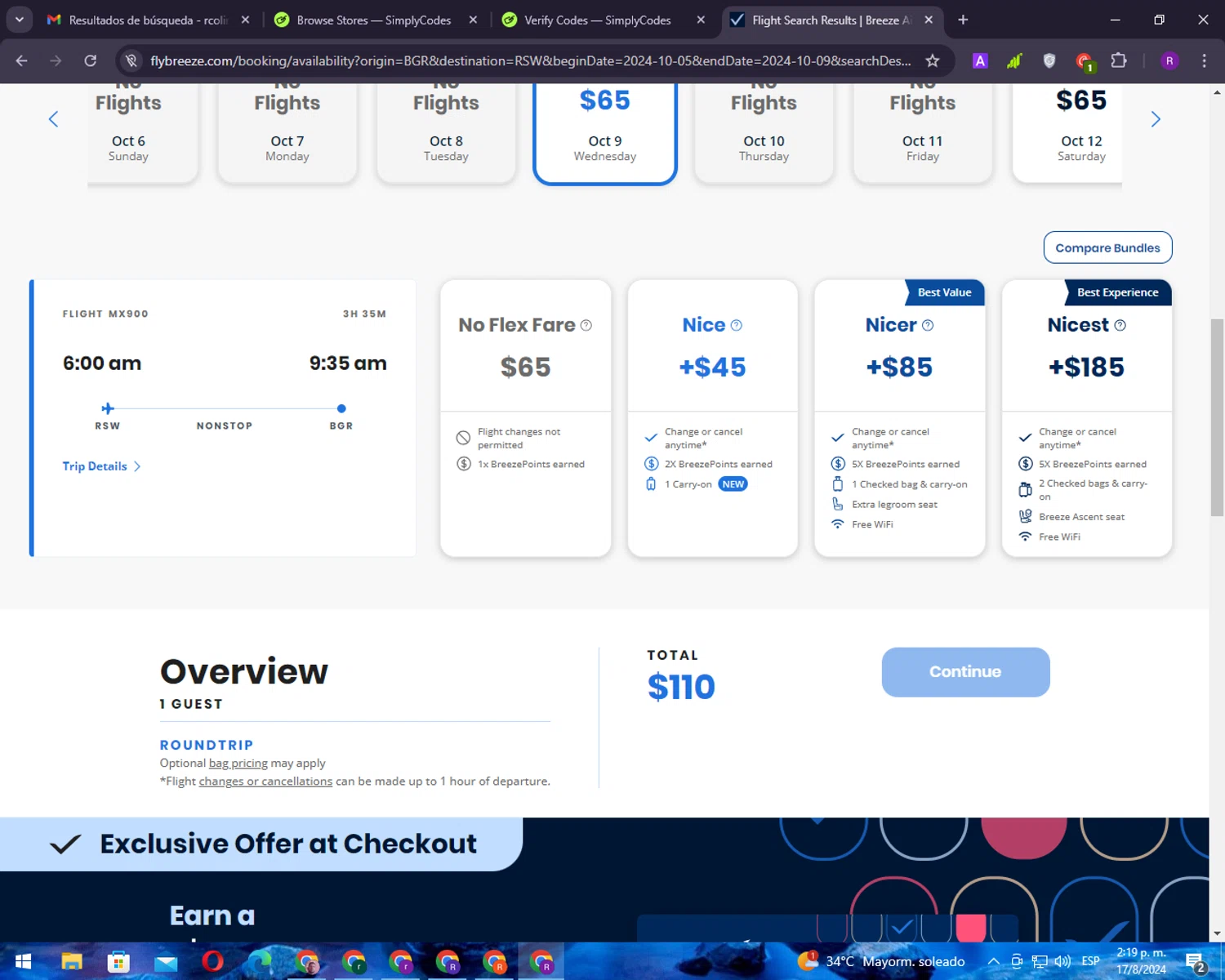 Breeze Airways Promo Codes 40 Off October 2024