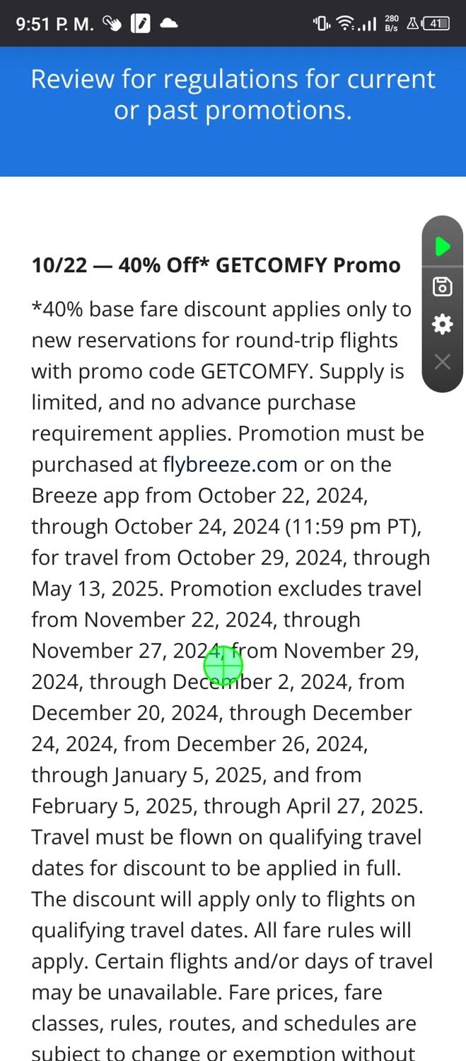 Breeze Airways Promo Codes up to 40 Off October 2024