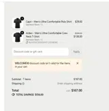 Breeze Shoes coupon verification screenshot