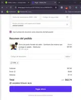 STB coupon verification screenshot