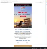 Brett Robinson coupon verification screenshot