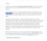 Brett Robinson coupon verification screenshot
