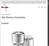 BrevOriginal7410 coupon verification screenshot