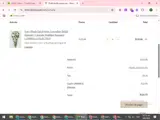 andres coupon verification screenshot