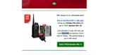 HOLIDAY coupon verification screenshot