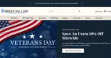 SALUTE10 coupon verification screenshot