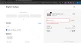 Brigette's Boutique coupon verification screenshot