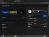 Brigette's Boutique coupon verification screenshot