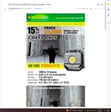 FENIX15 coupon verification screenshot