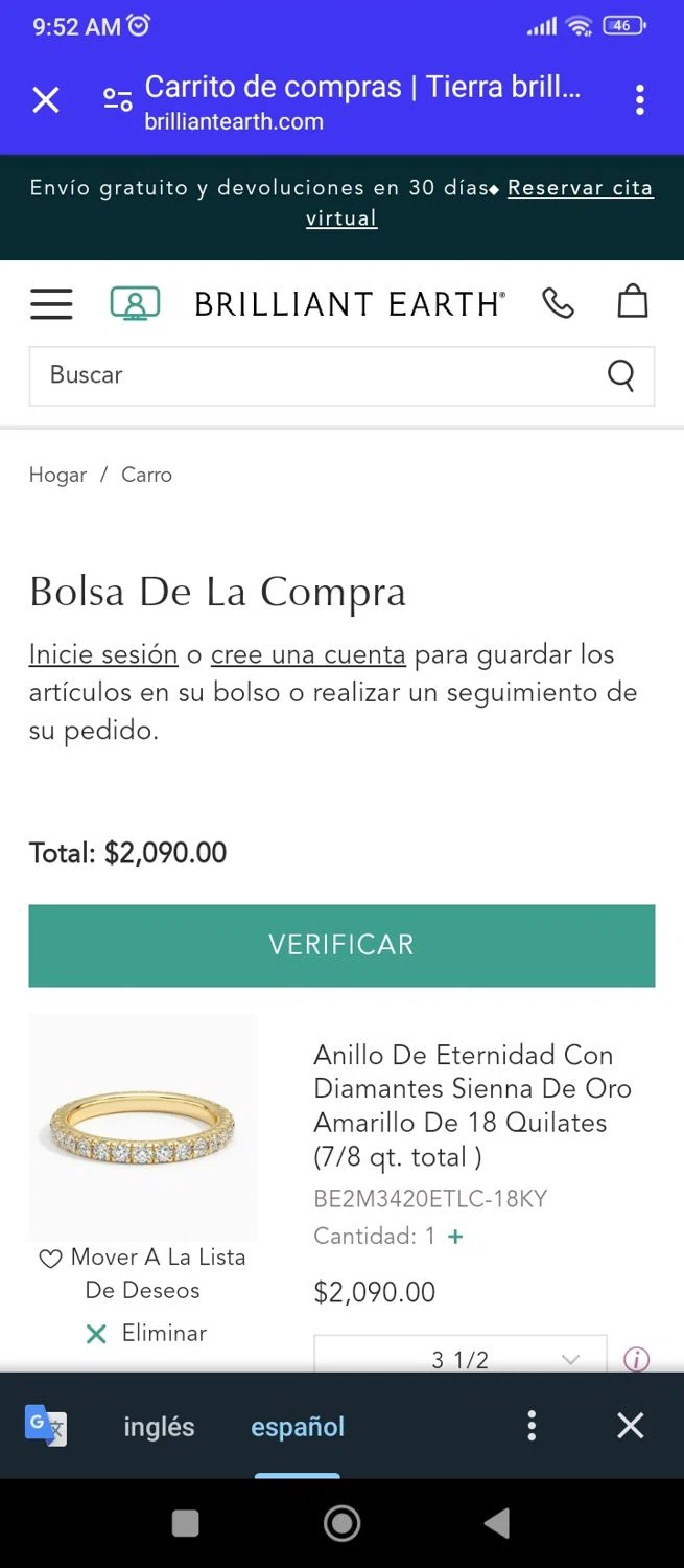 Brilliant Earth Promo Codes 100 Token Rewards September 2024