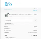 welcome20 coupon verification screenshot