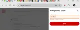 SAVE10 coupon verification screenshot