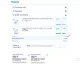 BF25 coupon verification screenshot