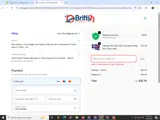 BRITISHCADBURY15 coupon verification screenshot