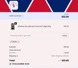 BFS10 coupon verification screenshot
