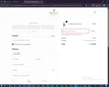 SARAH20 coupon verification screenshot