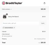 LINDSAYSBREAD coupon verification screenshot