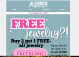 FREEBLING coupon verification screenshot