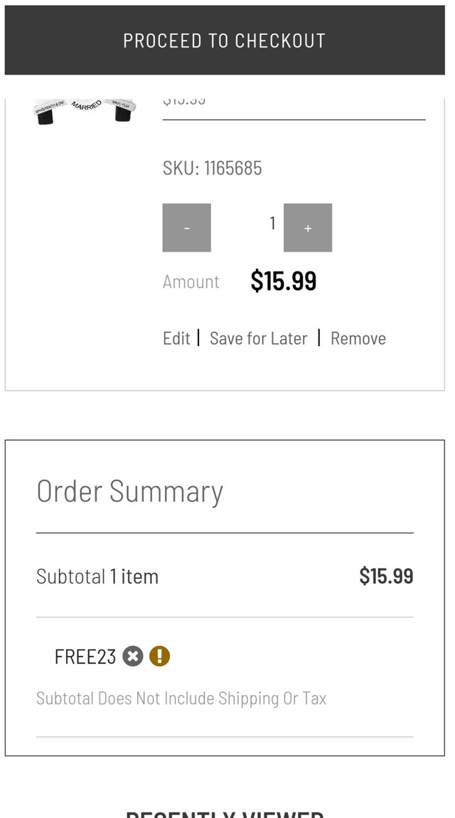 Bronner's checkout page showing Bronner's promo code box | Screenshot taken by SimplyCodes community member on Oct 3, 2023