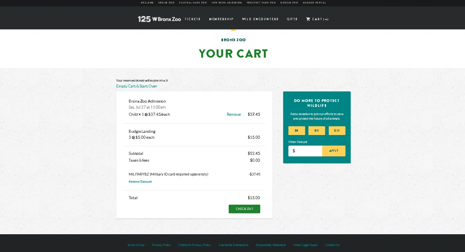 Bronx Zoo Promo Codes 18 Off August 2024