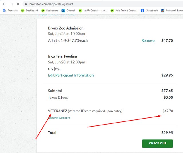 Bronx Zoo Promo Codes (5 Verified) - 15% Off w/Code Jul 2025