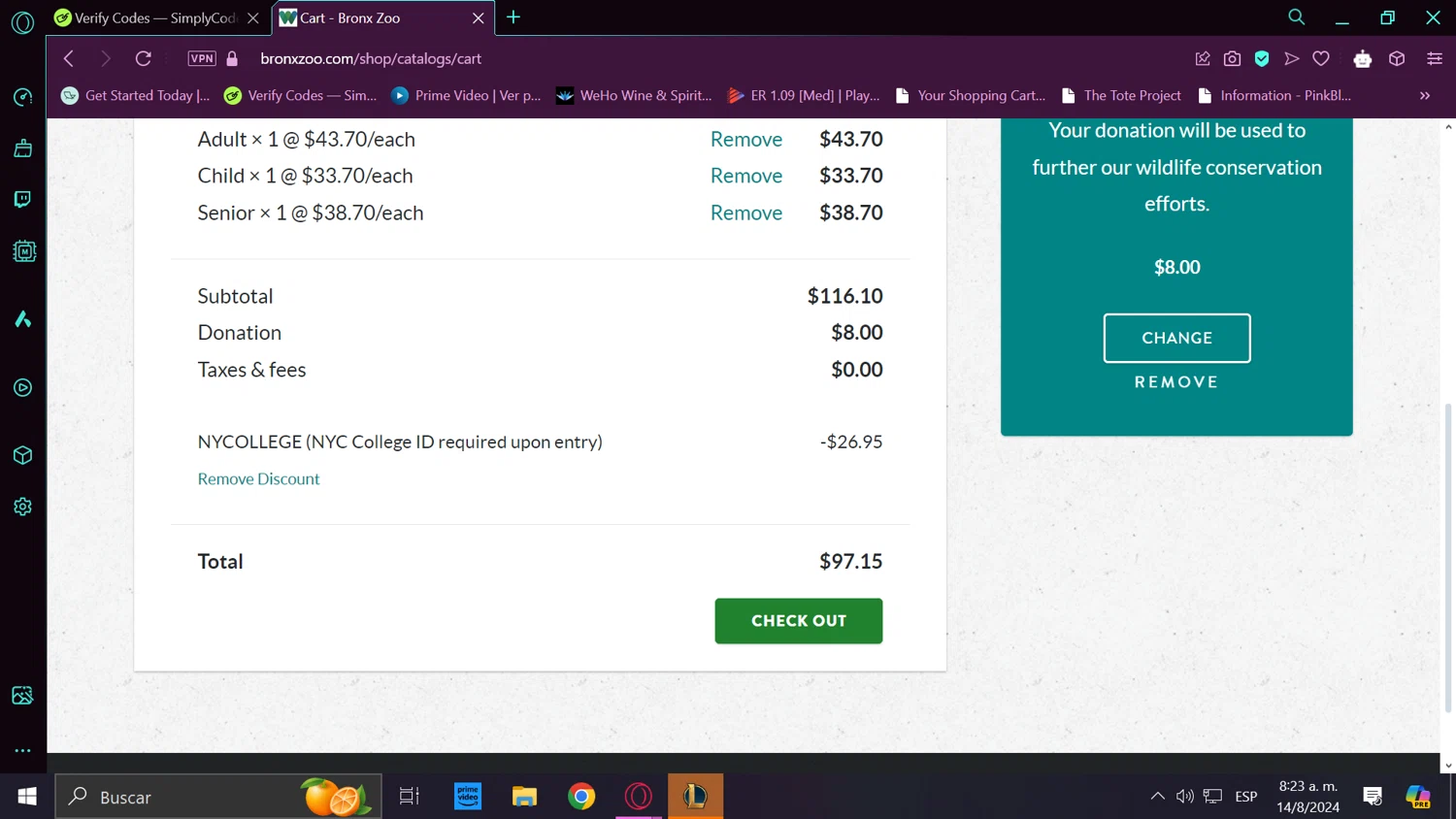 Bronx Zoo Promo Codes 6 Off September 2024