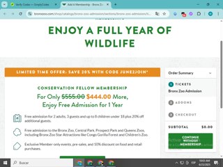 Bronx Zoo Promo Codes (4 Verified) - 15% Off w/Code Jul 2025