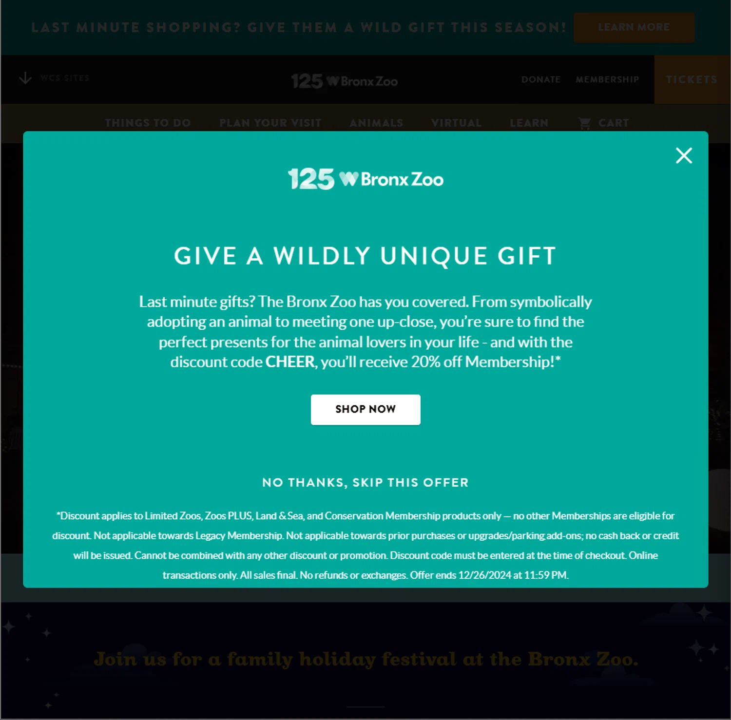 Bronx zoo coupon code online