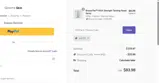 VIP20 coupon verification screenshot