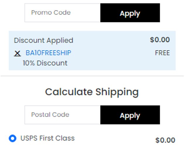 Brookhollow Cards checkout page showing Brookhollow Cards discount code box | Screenshot taken by SimplyCodes community member on Jul 15, 2025