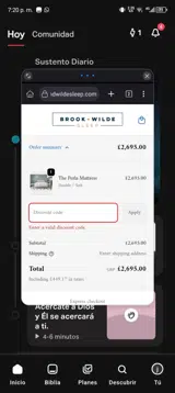 AUTUMN50 coupon verification screenshot