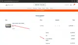 KING40 coupon verification screenshot