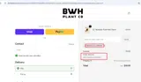 BOTANICALLYINSANE coupon verification screenshot