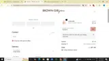 BROWN GIRL Jane coupon verification screenshot