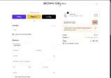 BROWN GIRL Jane coupon verification screenshot