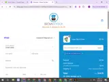 Brown Toy Box coupon verification screenshot