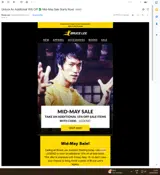 LEGEND coupon verification screenshot