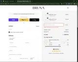 BRUNA coupon verification screenshot